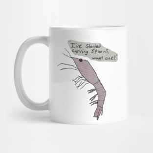 Spoon Shrimp Mug